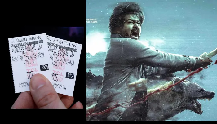 Vijay leo movie fake tickets sale