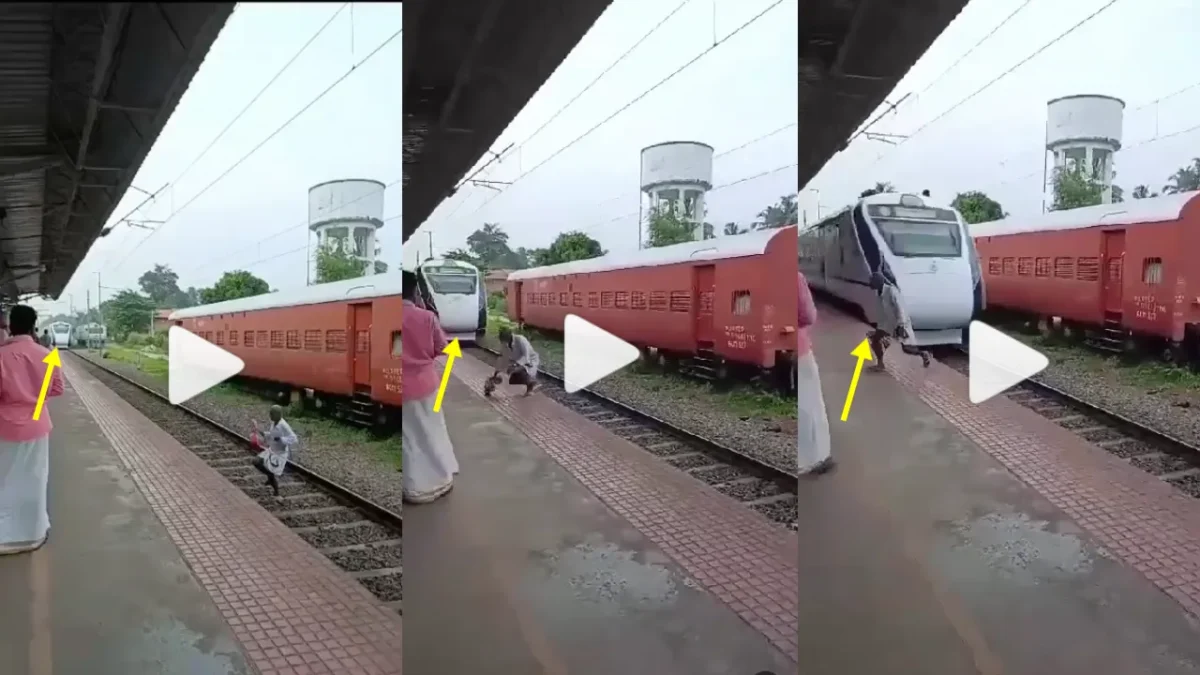 the old man at the railroad crossing Kerala video