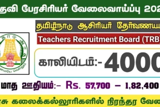 TN TRB Assistant Professor Recruitment 2024